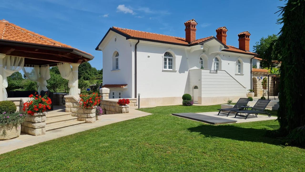Holiday Apartment Villa Bianca Pazin Exterior foto